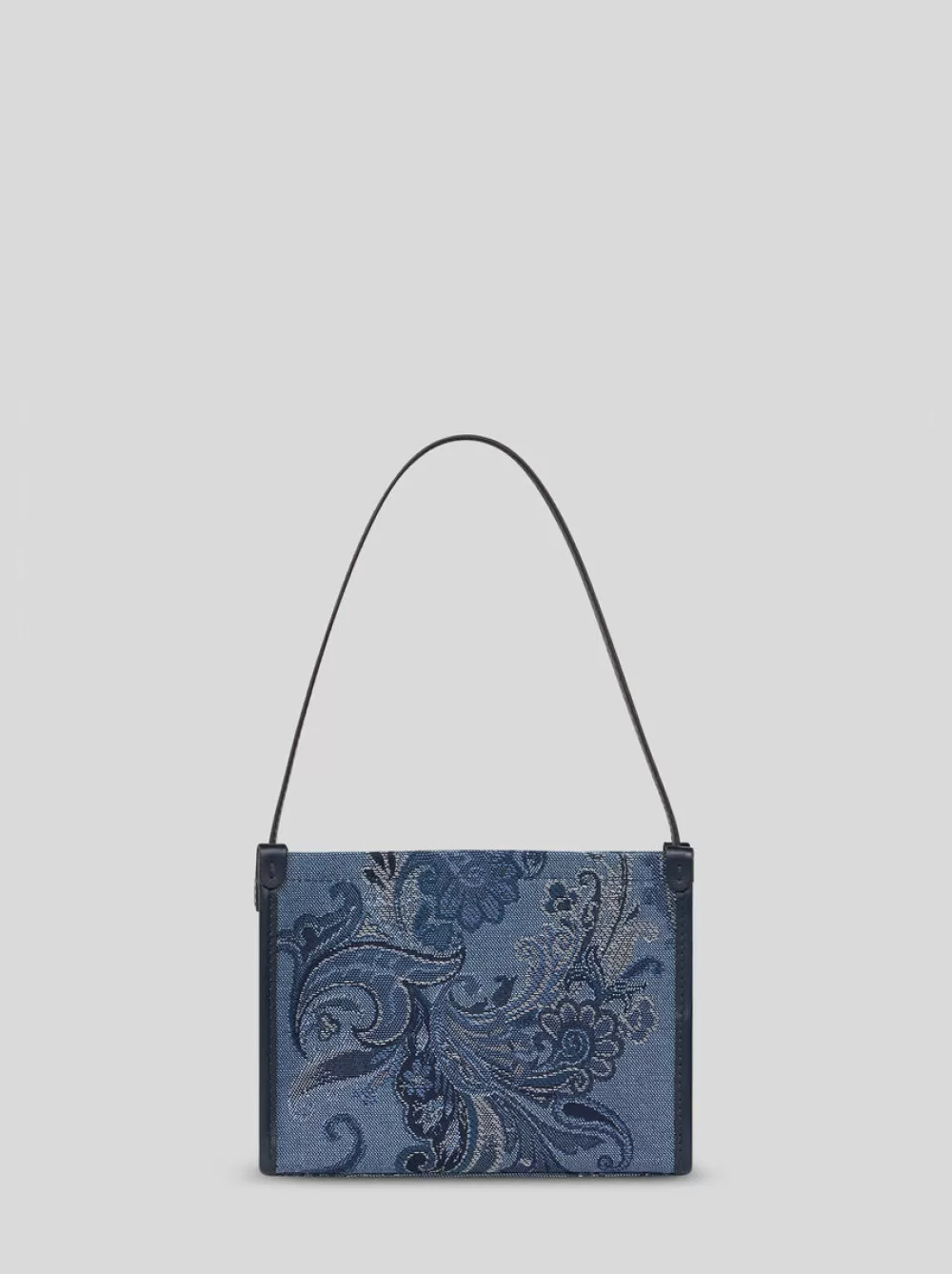 Donna ETRO Borse Mini | Borse Mini>POUCH IN DENIM JACQUARD