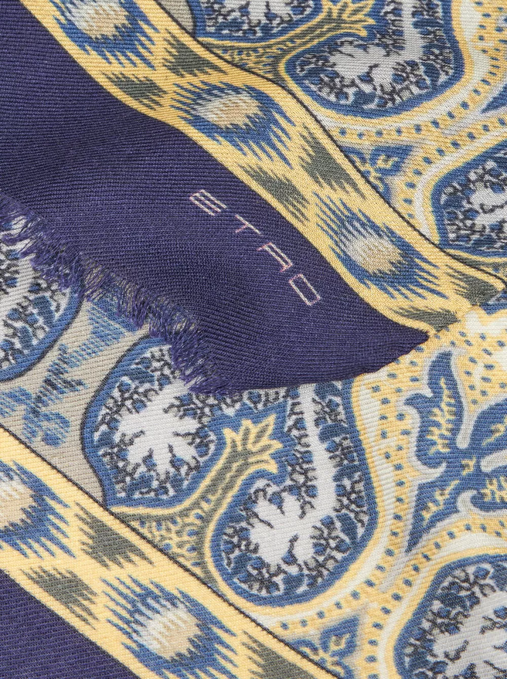 Uomo ETRO Sciarpe>SCIARPA CHECK PAISLEY