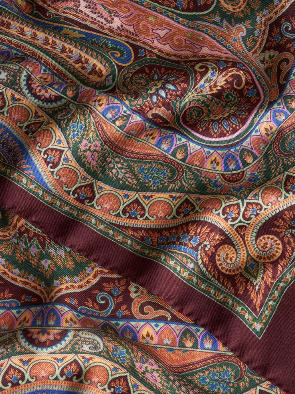 Uomo ETRO Sciarpe>SCIARPA PAISLEY IN LANA E SETA