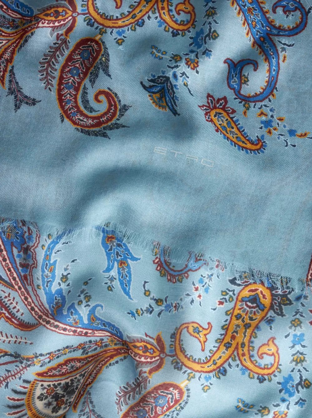 Uomo ETRO Sciarpe>SCIARPA PAISLEY IN MISTO CASHMERE