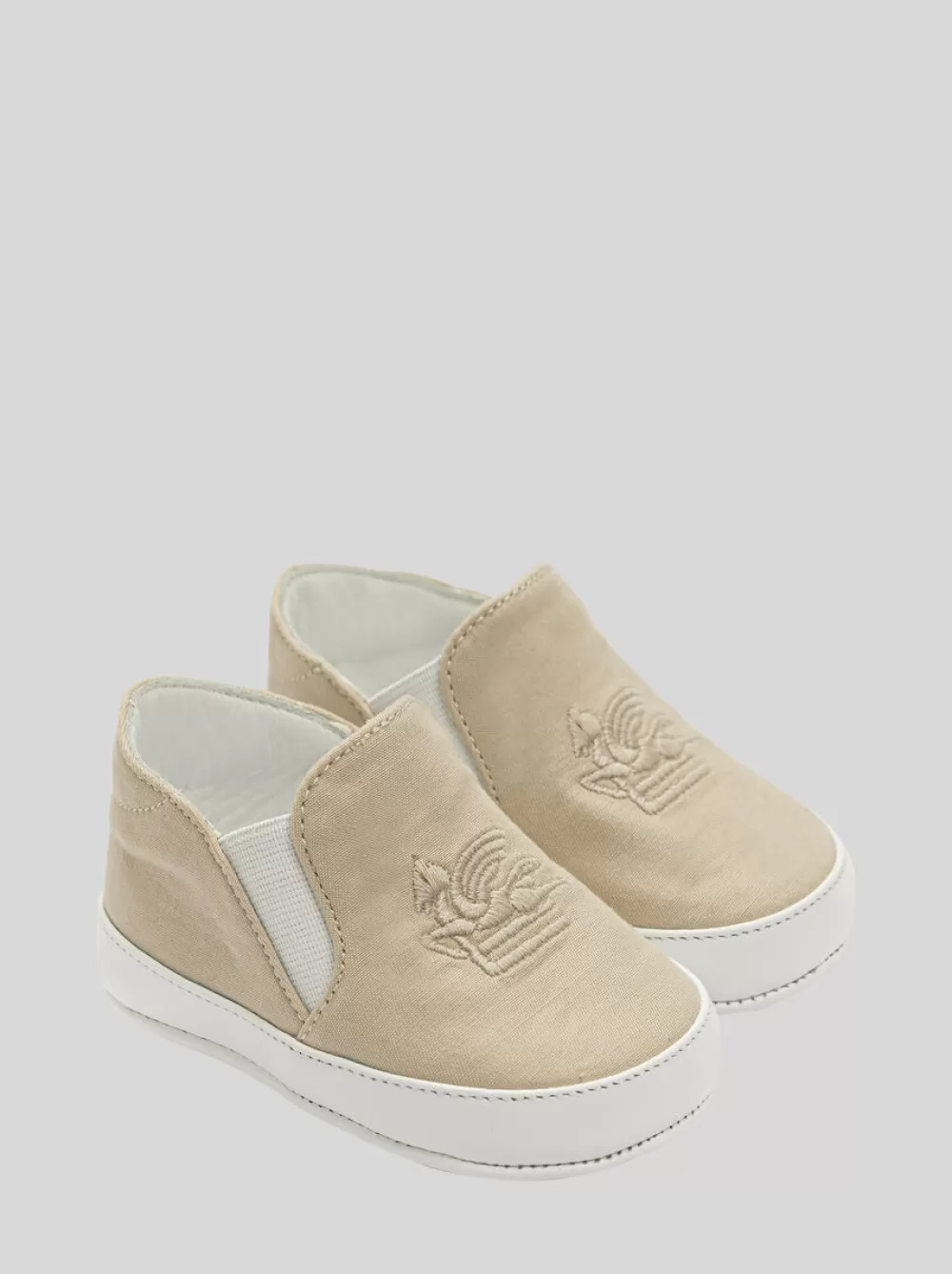 Bambino ETRO Neonato 1-9 Mesi>SLIP-ON CON PEGASO RICAMATO PER NEONATI