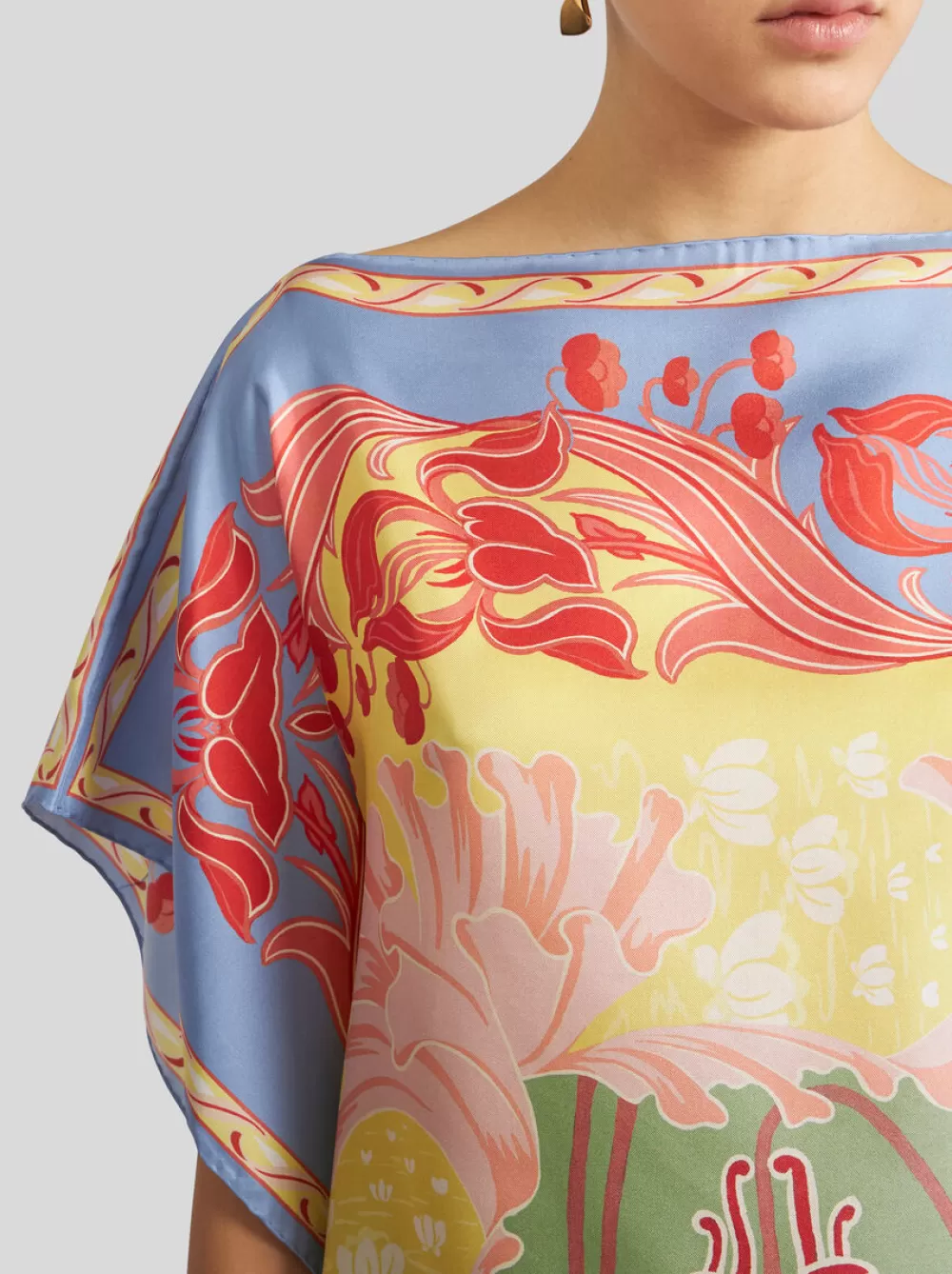 Donna ETRO Top>TOP FOULARD SUMMER