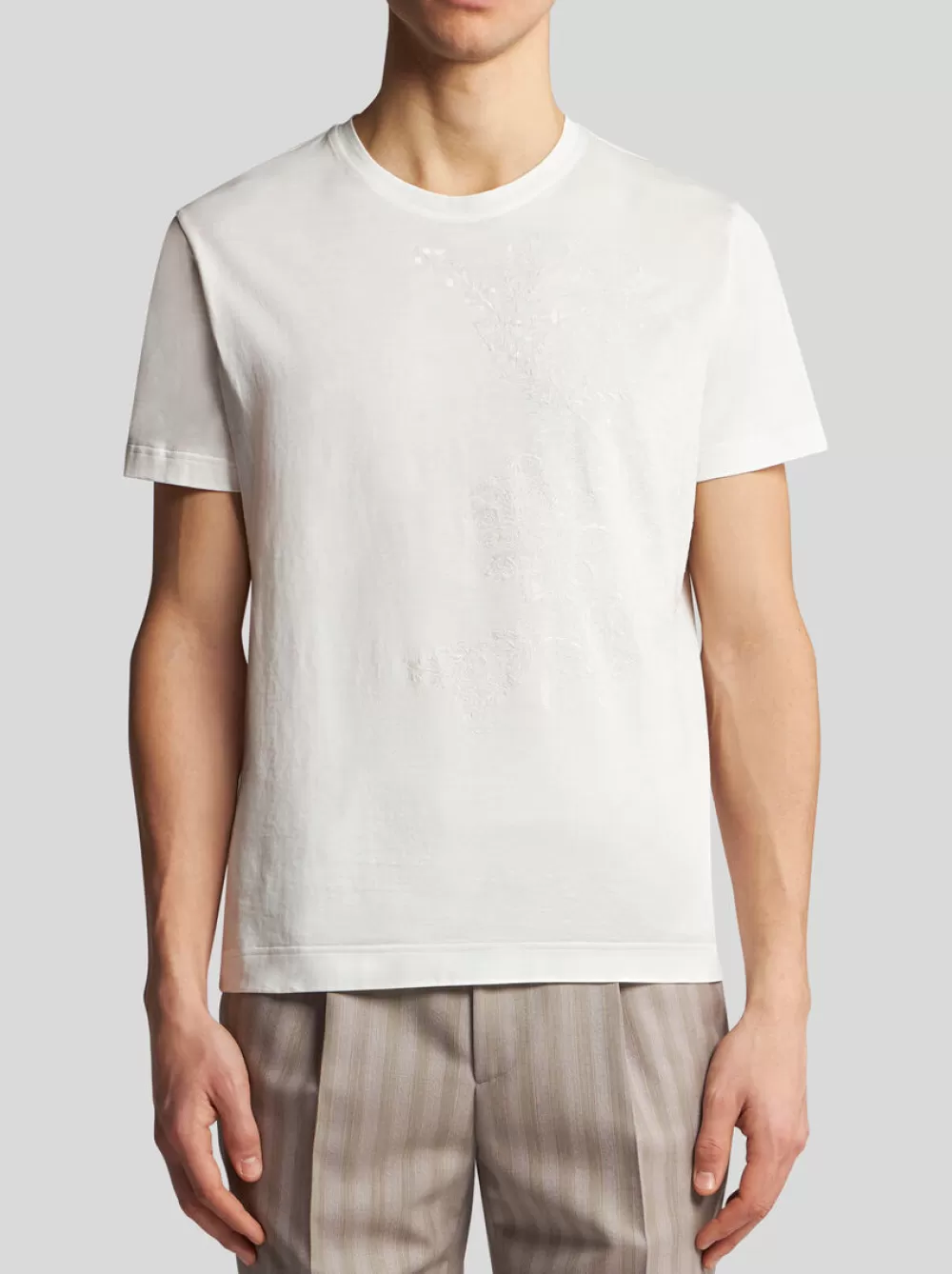 Uomo ETRO T-Shirt E Felpe>T-SHIRT CON RICAMO