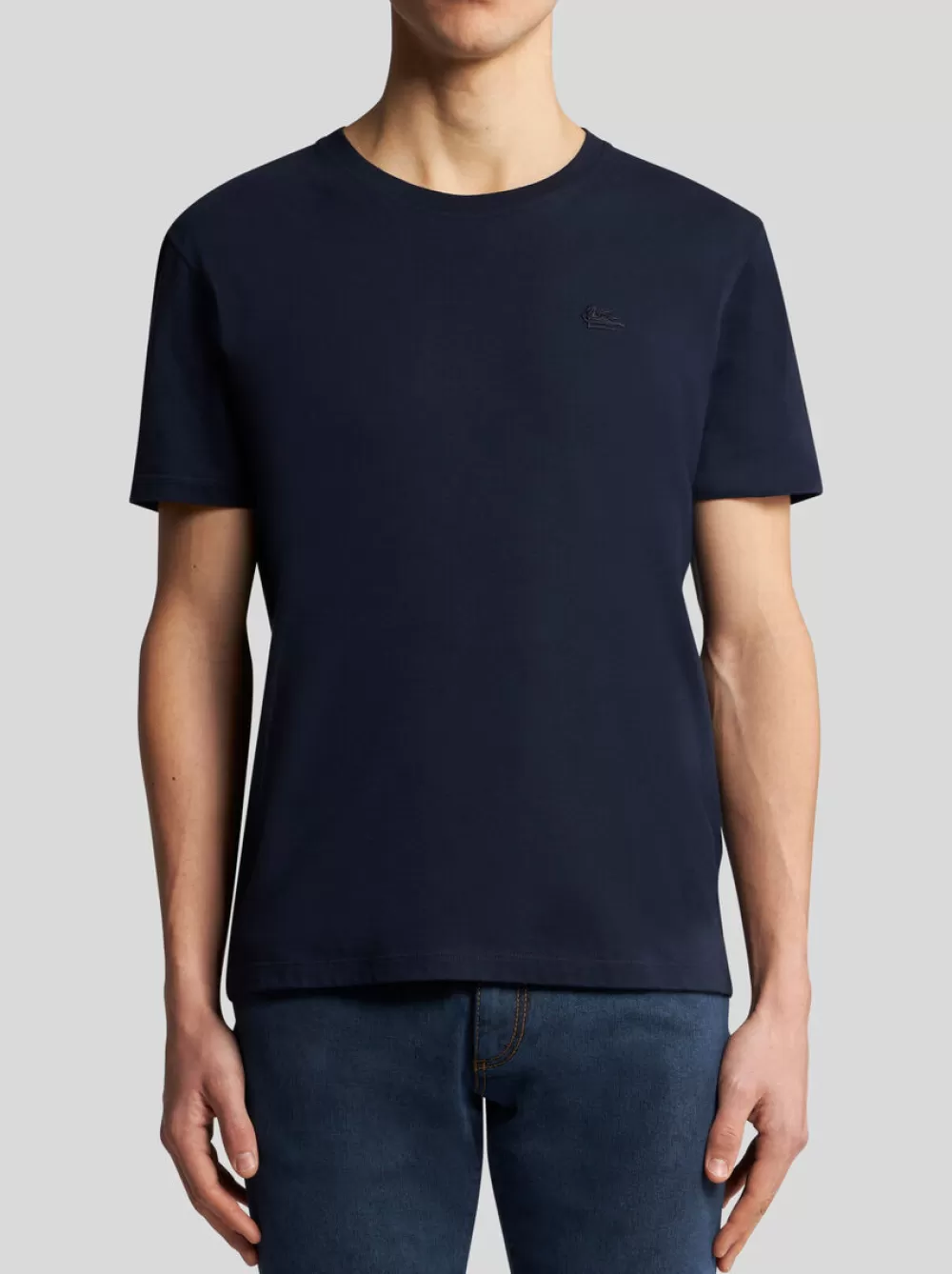 Uomo ETRO T-Shirt E Felpe>T-SHIRT CON RICAMO