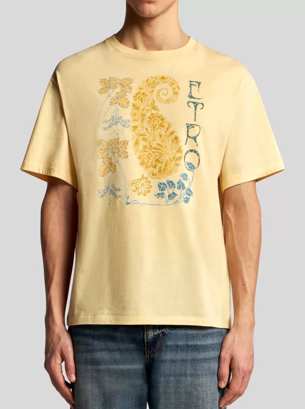 Uomo ETRO T-Shirt E Felpe>T-SHIRT CON STAMPA