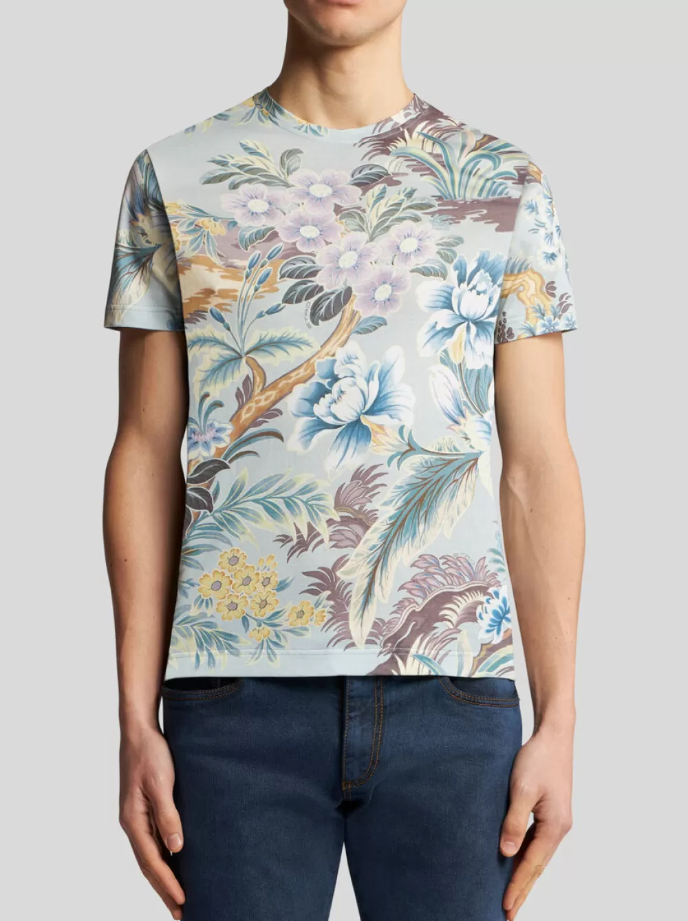 Uomo ETRO T-Shirt E Felpe>T-SHIRT CON STAMPA FLOREALE