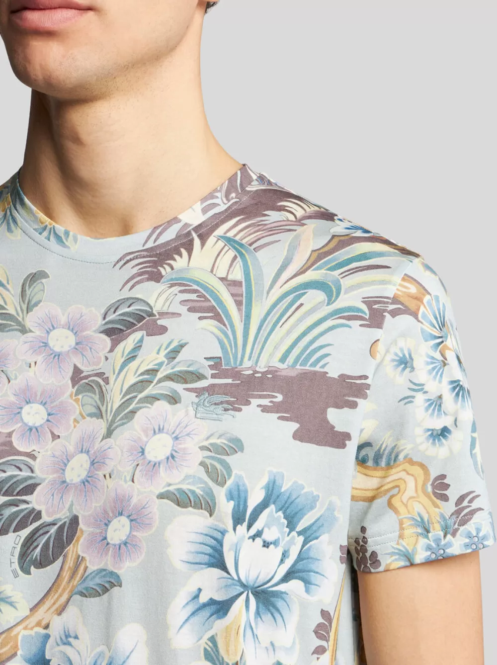 Uomo ETRO T-Shirt E Felpe>T-SHIRT CON STAMPA FLOREALE