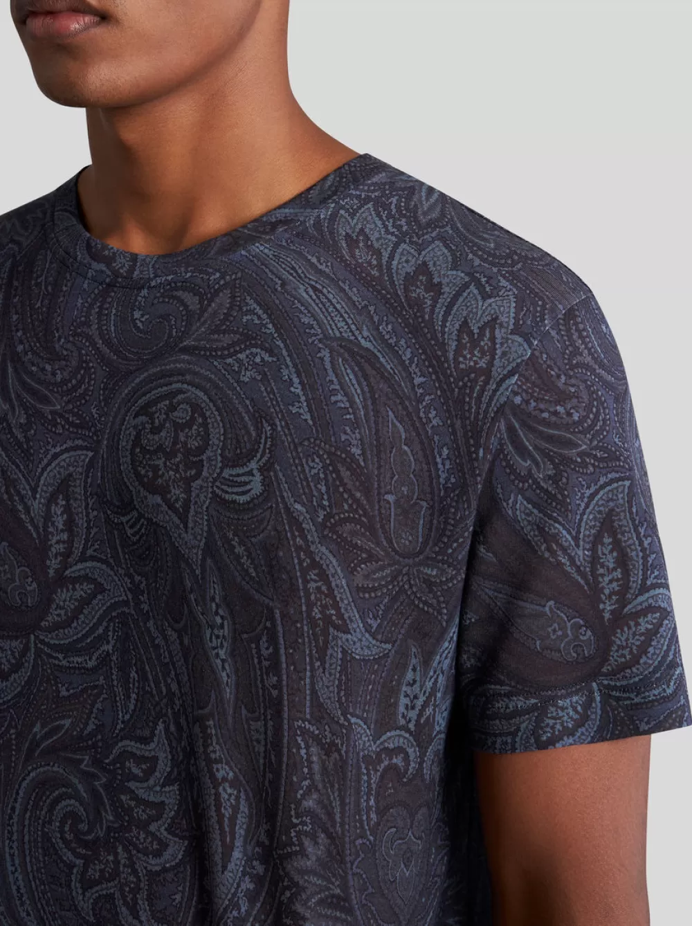 Uomo ETRO T-Shirt E Felpe>T-SHIRT CON STAMPA PAISLEY