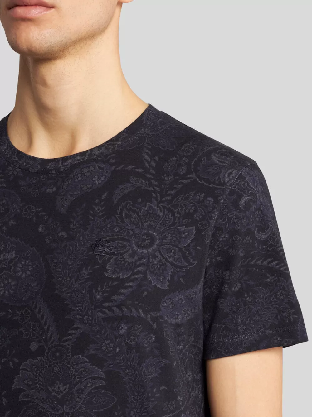 Uomo ETRO T-Shirt E Felpe>T-SHIRT CON STAMPA PAISLEY FLOREALE