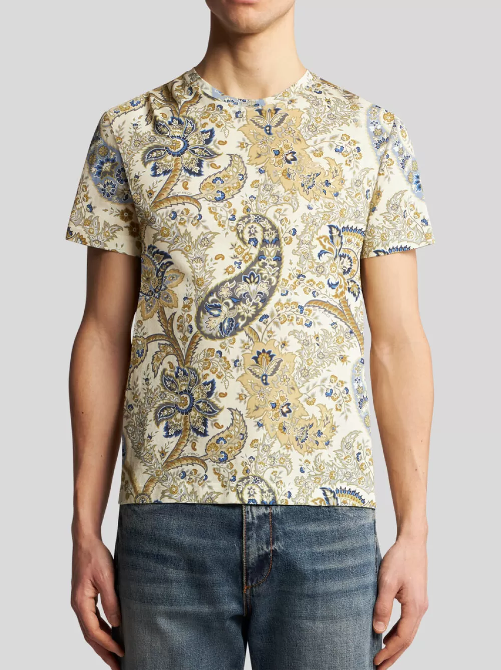 Uomo ETRO T-Shirt E Felpe>T-SHIRT PAISLEY FLOREALE