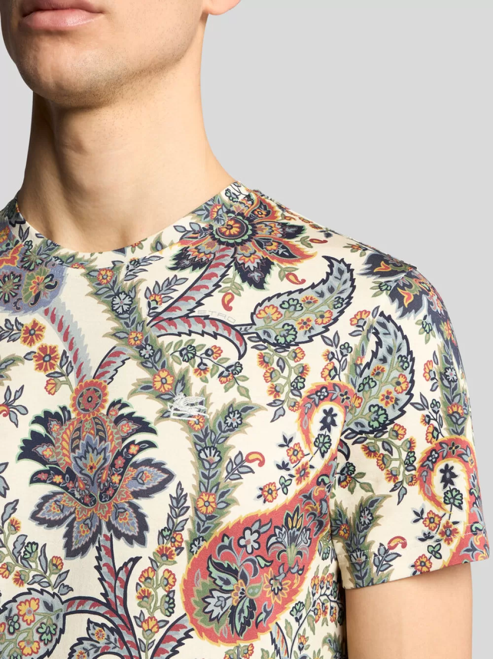 Uomo ETRO T-Shirt E Felpe>T-SHIRT PAISLEY FLOREALE