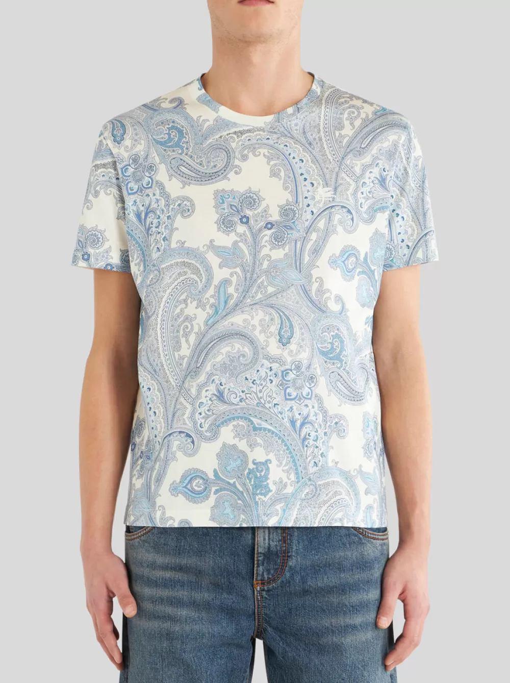 Uomo ETRO T-Shirt E Felpe>T-SHIRT PAISLEY ORNAMENTALE