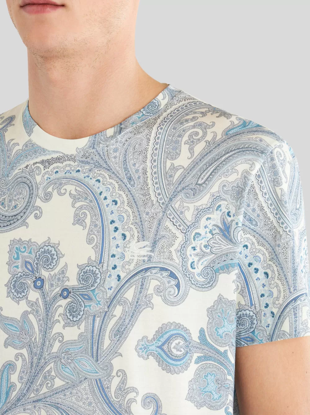 Uomo ETRO T-Shirt E Felpe>T-SHIRT PAISLEY ORNAMENTALE